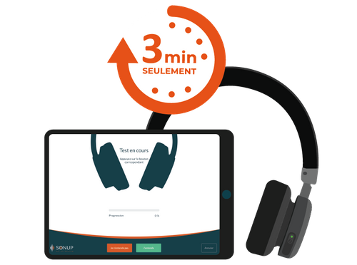 SONUP propose un nouveau service d'évaluation auditive différenciant et zéro contrainte